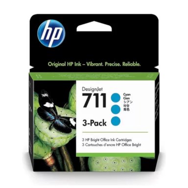 TINTA HP 711 CIAN 3 PACK CZ134A