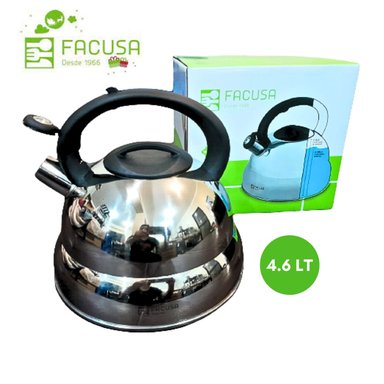 TETERA FACUSA FUSION 4.6 LITROS ACERO INOXIDABLE SIBADOR ORIGINAL