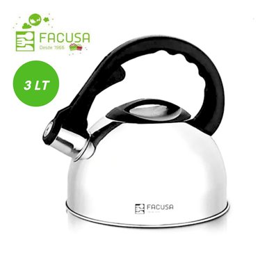 TETERA FACUSA FUSION 3 L SILBADOR ACERO INOXIDABLE ORIGINAL