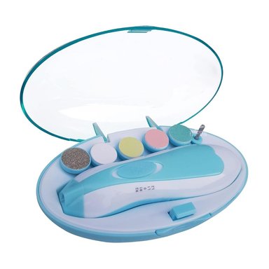 SET CELESTE LIMA ELÉCTRICA UÑAS BEBÉ