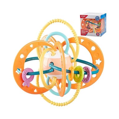 JUEGO DIDÁCTICO SONAJERO MOLAR PLANETARIO PARA BEBÉ NIÑA