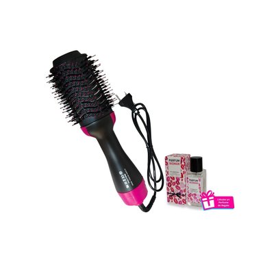 CEPILLO SECADOR ALISADOR DE CABELLO 3 EN 1 + OBSEQUIO