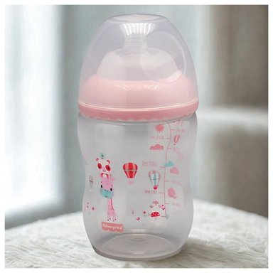 Extractor de Leche Materno Eléctrico Manos Libres + Biberón Rosa Fisher-Price 270ml - 5
