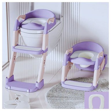 ESCALERA CON BACÍN ASIENTO DE ENTRENAMIENTO PARA BEBÉ NIÑA