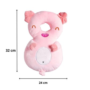 MOCHILA PROTECTORA ANTIGOLPES ROSADO PARA BEBÉ NIÑA - 3