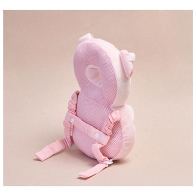 MOCHILA PROTECTORA ANTIGOLPES ROSADO PARA BEBÉ NIÑA - 4
