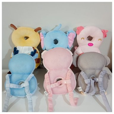 MOCHILA PROTECTORA ANTIGOLPES DISEÑO ANIMALITOS PARA BEBÉ NIÑO - 5