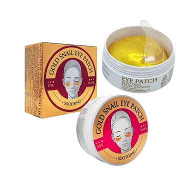 WOKALI PARCHES PARA LOS OJOS CON CARACOL DE ORO