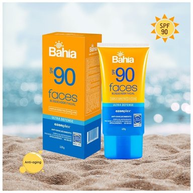 BLOQUEADOR FACIAL BAHÍA AMPLIO ESPECTRO SPF90 120GR - 1
