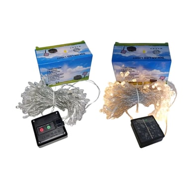 PACK X2 LUCES NAVIDEÑAS LINEALES DE 18 METROS LUZ CÁLIDA - 2