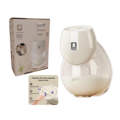 EXTRACTOR DE LECHE ELÉCTRICO PORTÁTIL MANOS LIBRES SANTOLEE