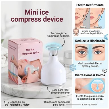 COMBO ESTILIZADO Y SKIN CARE: CEPILLO SECADOR ELÉCTRICO Y MASAJEADOR FRÍO + OBSEQUIO - 3