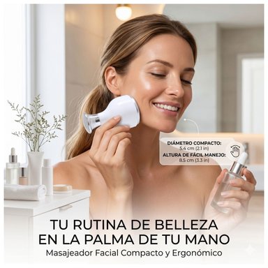 COMBO ESTILIZADO Y SKIN CARE: CEPILLO SECADOR ELÉCTRICO Y MASAJEADOR FRÍO + OBSEQUIO - 4
