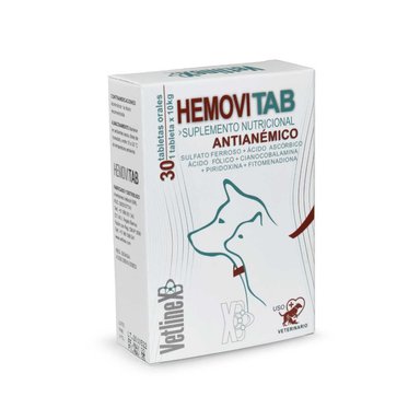 VITAMINAS PERROS Y GATOS VETLINEX NECESIDADES ESPECIALES 30 TAB HEMOVITAB