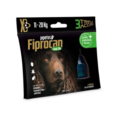 ANTIPULGAS PERRO FIPROCAN PIPETA 11 KG - 20 KG