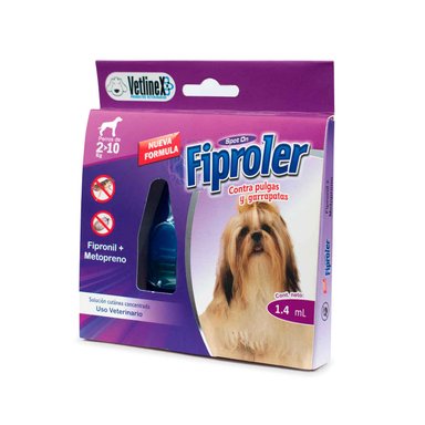 ANTIPULGAS PERRO FIPROLER PIPETA 2 KG - 10 KG