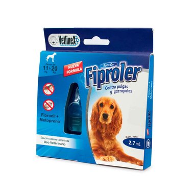 ANTIPULGAS PERRO FIPROLER PIPETA 11 KG - 20 KG