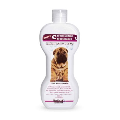 SHAMPOO PERRO VETLINEX LAVANDA / LIMÓN MEDICADO CLORHEXIDINA + CLOTRIMAZOL 300 ML