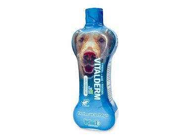 SHAMPOO PERRO Y GATO VETLINEX PARA PERRROS VITALDERM ANTIPULGAS 500 ML