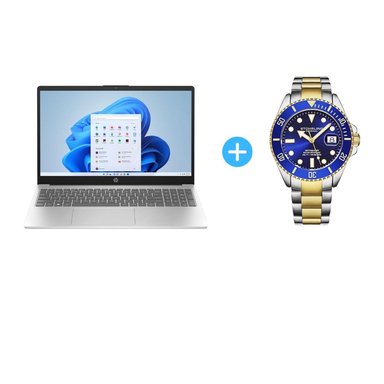 COMBO LAPTOP HP 15-FD0173WM CORE I7 512GB 8GB + RELOJ HOMBRE STUHRLING 4055.1