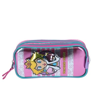 CARTUCHERA NINTENDO MB63668-P ROSA PEACH MARIO BROS