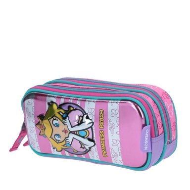 CARTUCHERA NINTENDO MB63668-P ROSA PEACH MARIO BROS - 2