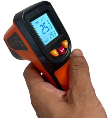 PIROMETRO T600A LASER INFRARROJO 600 EMISIVIDAD AJUSTABLE - 2