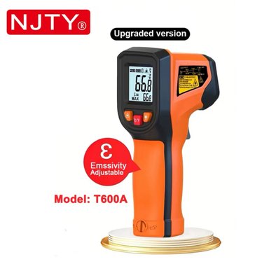PIROMETRO T600A LASER INFRARROJO 600 EMISIVIDAD AJUSTABLE - 3