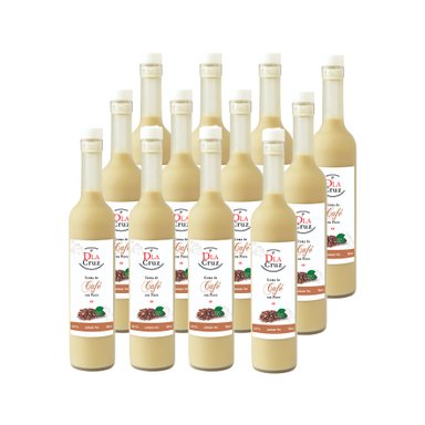 CREMA PISCO BODEGA D'LA CRUZ BOTELLA VIDRIO 500 ML 12 CON CAFE