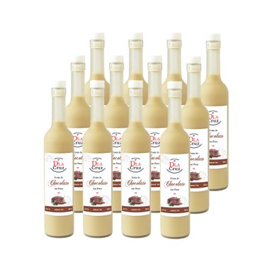 CREMA PISCO BODEGA D'LA CRUZ BOTELLA VIDRIO 500 ML 12 CHOCOLATE