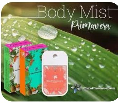 BODY MIST VEGANO CIENFRAGANCIAS CIEN ESENCIAS FLUSH TOUCH PRIMAVERA 45ML – FLORAL AROMÁTICO, HIDRATA 24H