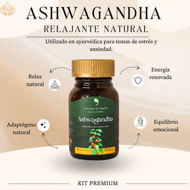 ASHWAGANDHA -KIT ANTIESTRÉS - 2
