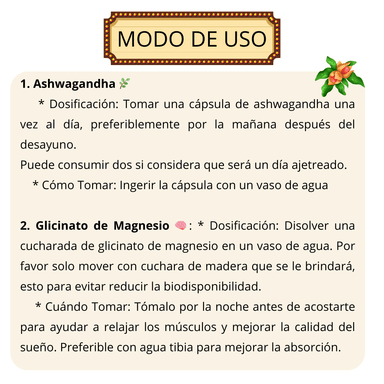 ASHWAGANDHA -KIT ANTIESTRÉS - 5