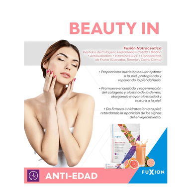 COLÁGENO BEAUTY IN FUXION 28 STICKS 140GR - 2