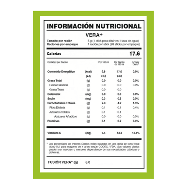 SUPLEMENTO FUXION VERA+ SISTEMA RESPIRATORIO 28 STICKS - 2
