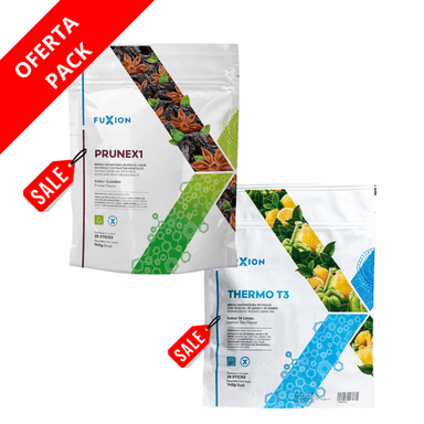SUPLEMENTO FUXION THERMO T3 Y PRUNEX PACK 2 BOLSAS