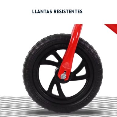 BICICLETA DE BALANCE EQUILIBRIO PARA NIÑOS ARO 12 NEGRO - 2