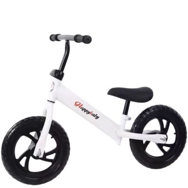 BICICLETA DE BALANCE EQUILIBRIO PARA NIÑOS ARO 12 BLANCO - 1