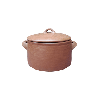 OLLA RECTA DE BARRO DE 2 KILOS ARTESANAL