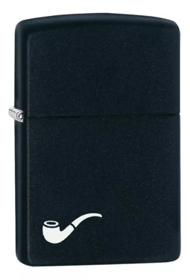 ENCENDEDOR ZIPPO PIPE BLACK MATTE 218PL