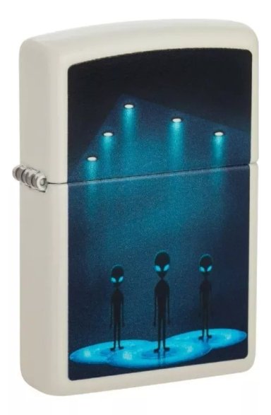 ENCENDEDOR ZIPPO ALIENS DESIGN