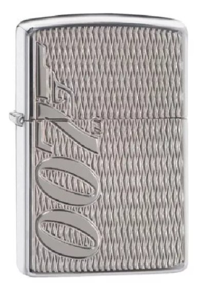 ENCENDEDOR ZIPPO JAMES BOND 007 GUN LOGO