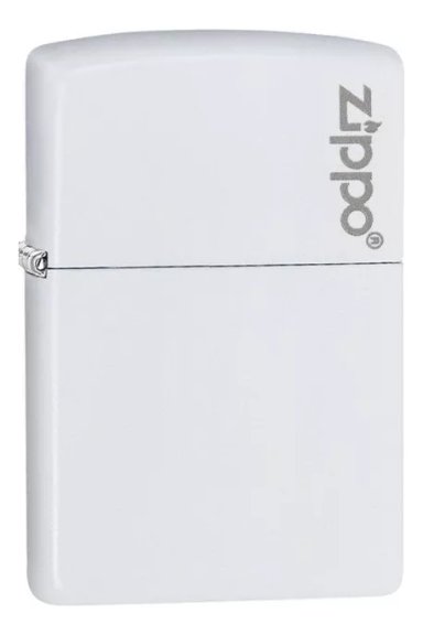 ENCENDEDOR ZIPPO CLASSIC WHITE MATTE LOGO