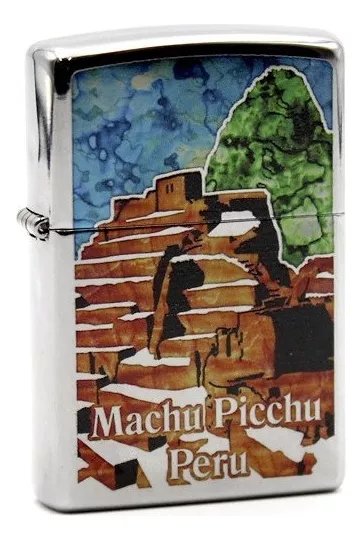 ENCENDEDOR ZIPPO BRUSHED PERÚ MACHU PICCHU