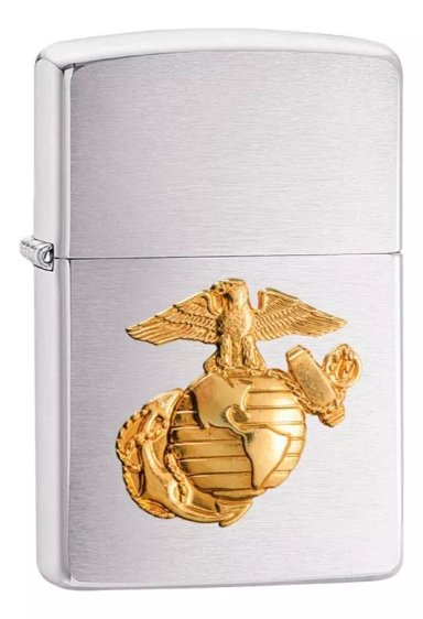 ENCENDEDOR ZIPPO MARINES EMBLEMA CHROME 280MAR