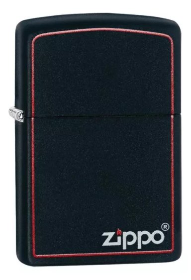 ENCENDEDOR ZIPPO CLASSIC BLACK AND RED