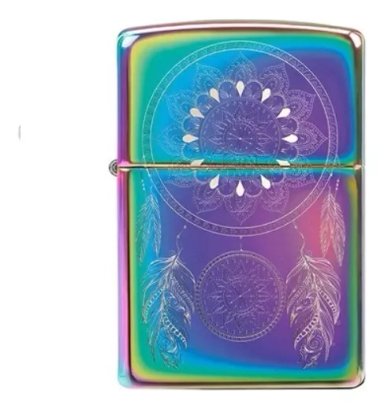 ENCENDEDOR ZIPPO DREAM CATCHER MANDALA MULTICOLOR
