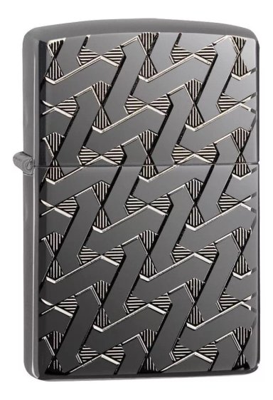 ENCENDEDOR ZIPPO 100% TEJIDO GEOMÉTRICO ARMOR 49173