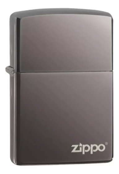 ENCENDEDOR ZIPPO CLASSIC BLACK ICE LOGO