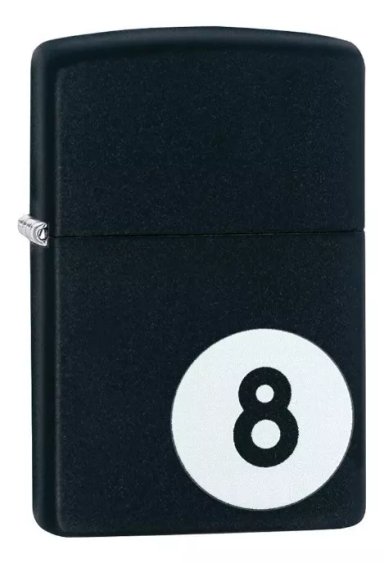 ENCENDEDOR ZIPPO BILLIARDS 8 BALL